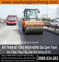 đơn giá thi công đường nhựa - báo giá bê tông nhựa nóng tại tphcm ... 85.000 đồng/m2